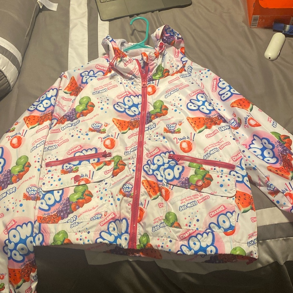 Blow pop themed windbreaker by Southpole